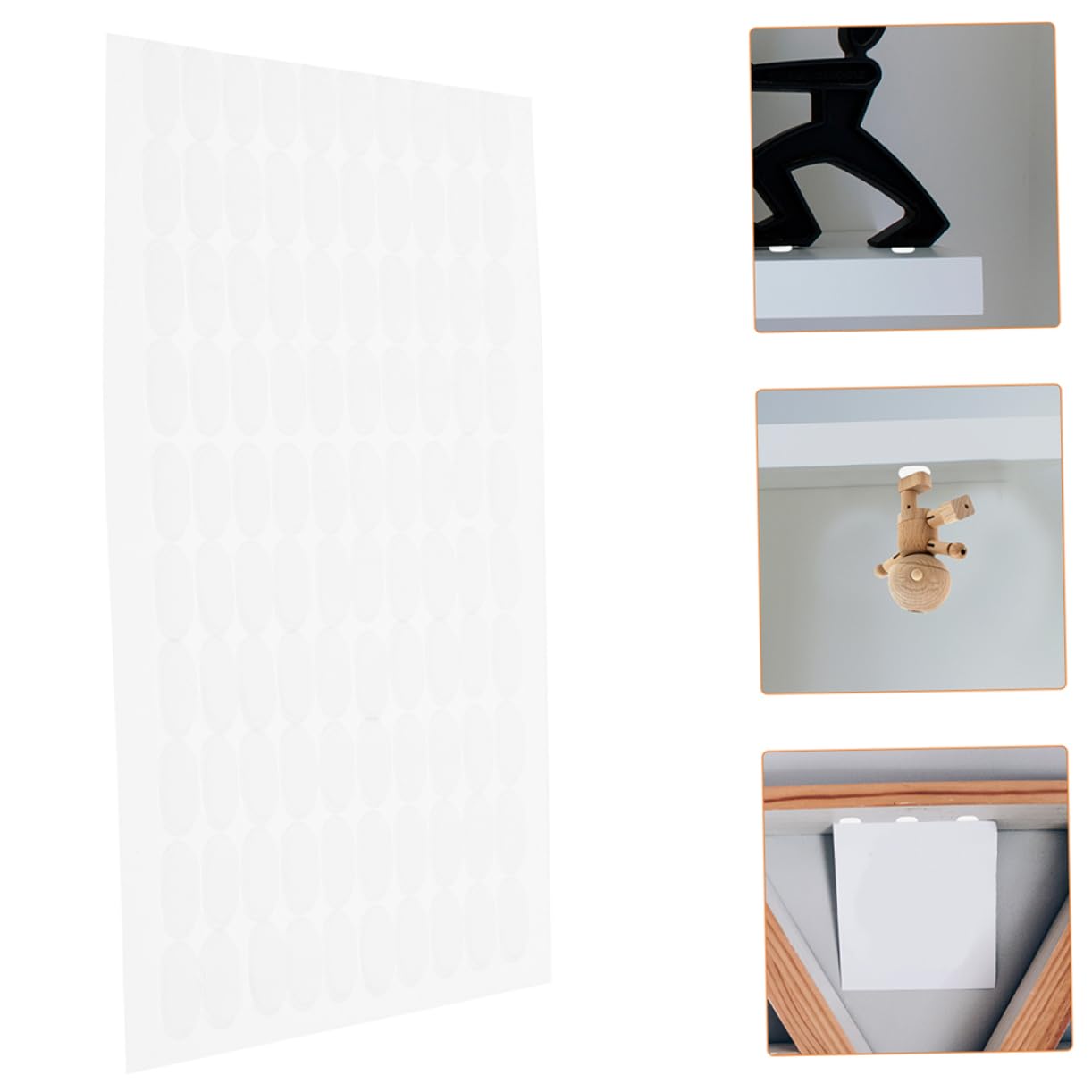 600pcs Nano Glue Double Sided Adhesive Dots Removable