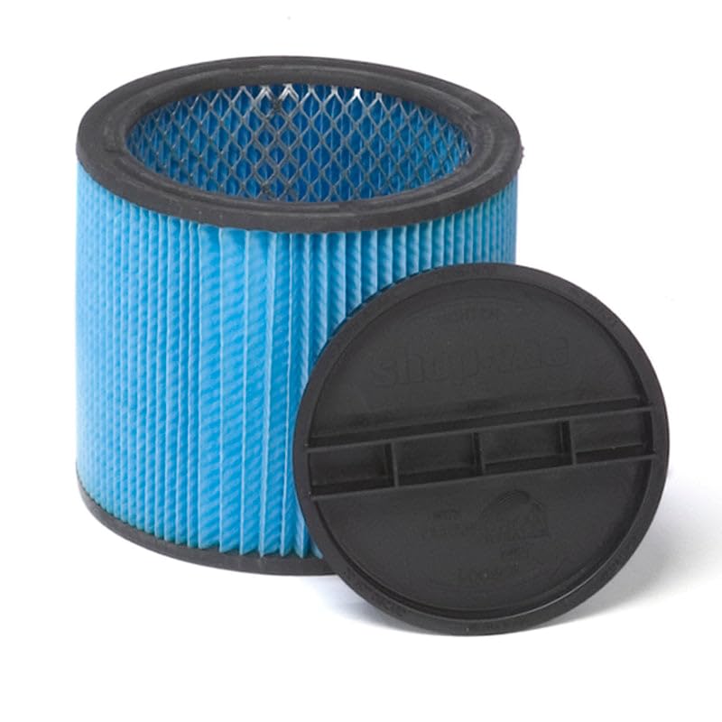 Image of Shop-Vac 903-50-00 Ultra Web Cartridge Filter For Wet Or Dry Pick Up, Blue (9035000)