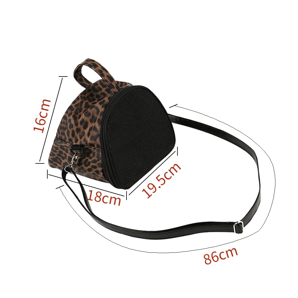 haozaikeji Sac de Transport Petits Animaux de Compagnie Sac de Voyage à Bandoulière pour Hamster Hérisson Écureuil Lapin Cobaye Oiseau Respirant Fenêtre Poche Transport Portable Sac de Couchages