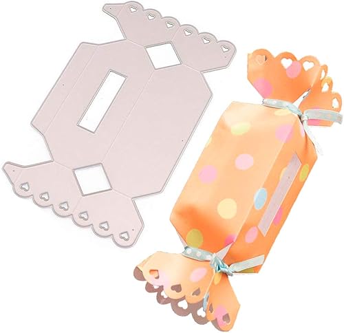 Caja de regalo de paquete de caramelo Troqueles de corte de metal