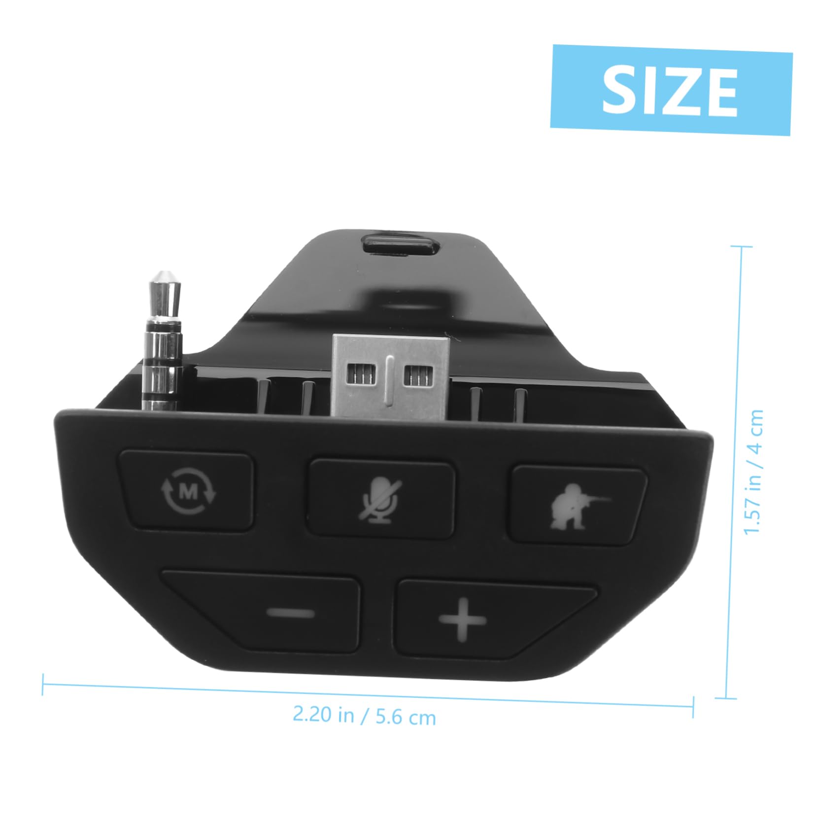 DOITOOL Adaptateur De Casque Stéréo 2 Pièces pour Casque De Jeu Jack 3 5 Mm Facile À Utiliser Compatible avec Aucun Matériel Supplémentaire Requis