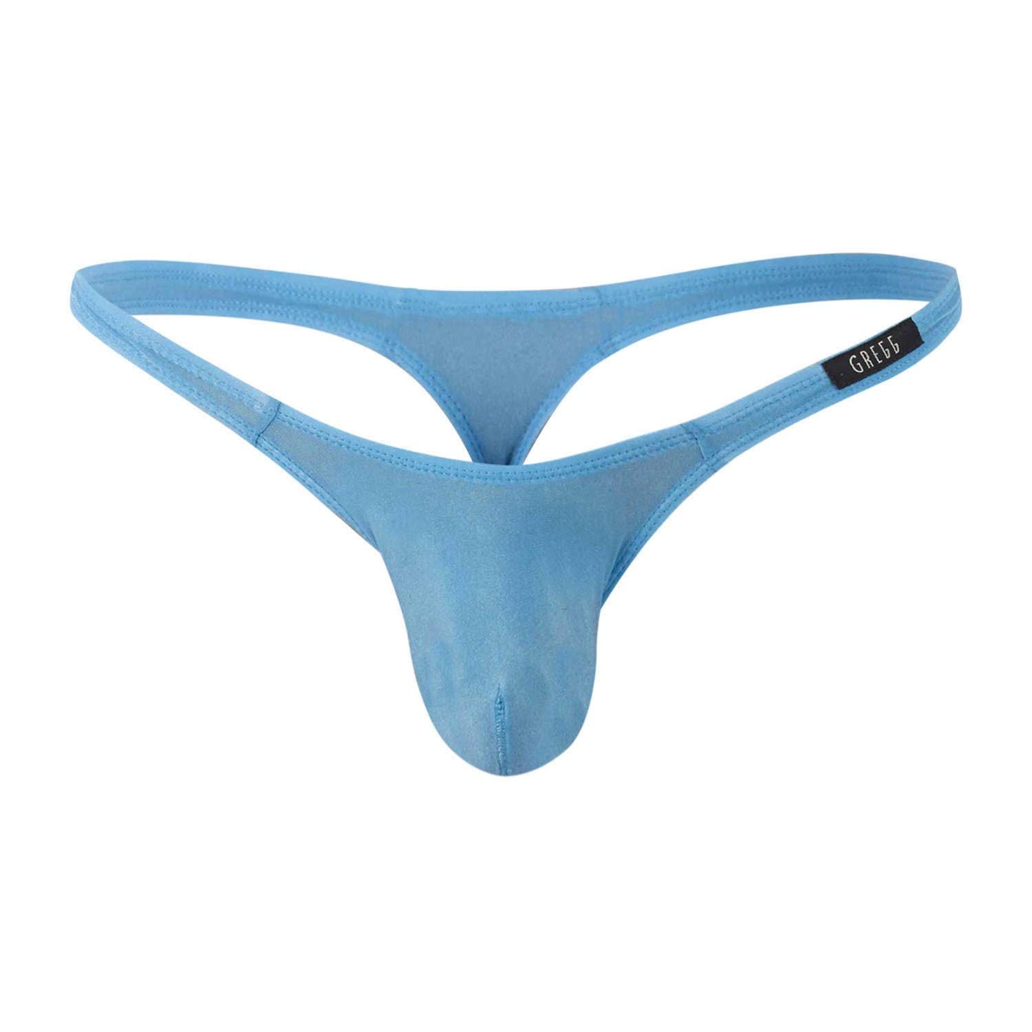 Men's Torridz Hyperstretch Low Rise Thong, 87404, Blue, XL