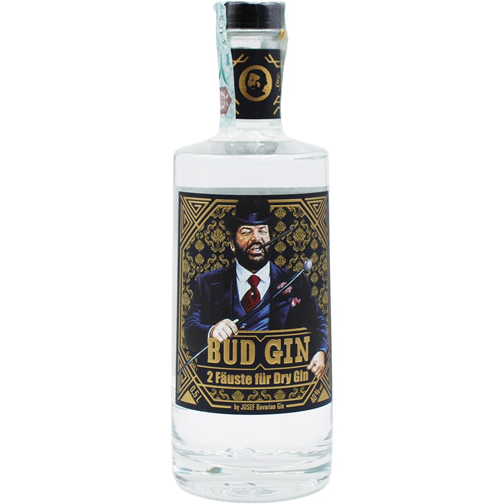 Bud Gin 2 Fäuste für Dry Gin by Josef Bavarian 40% Vol. 0,5l