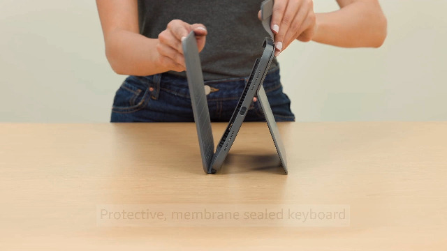 Logitech Rugged Combo 4 für iPad – Schutzcase mit Smart Connector und