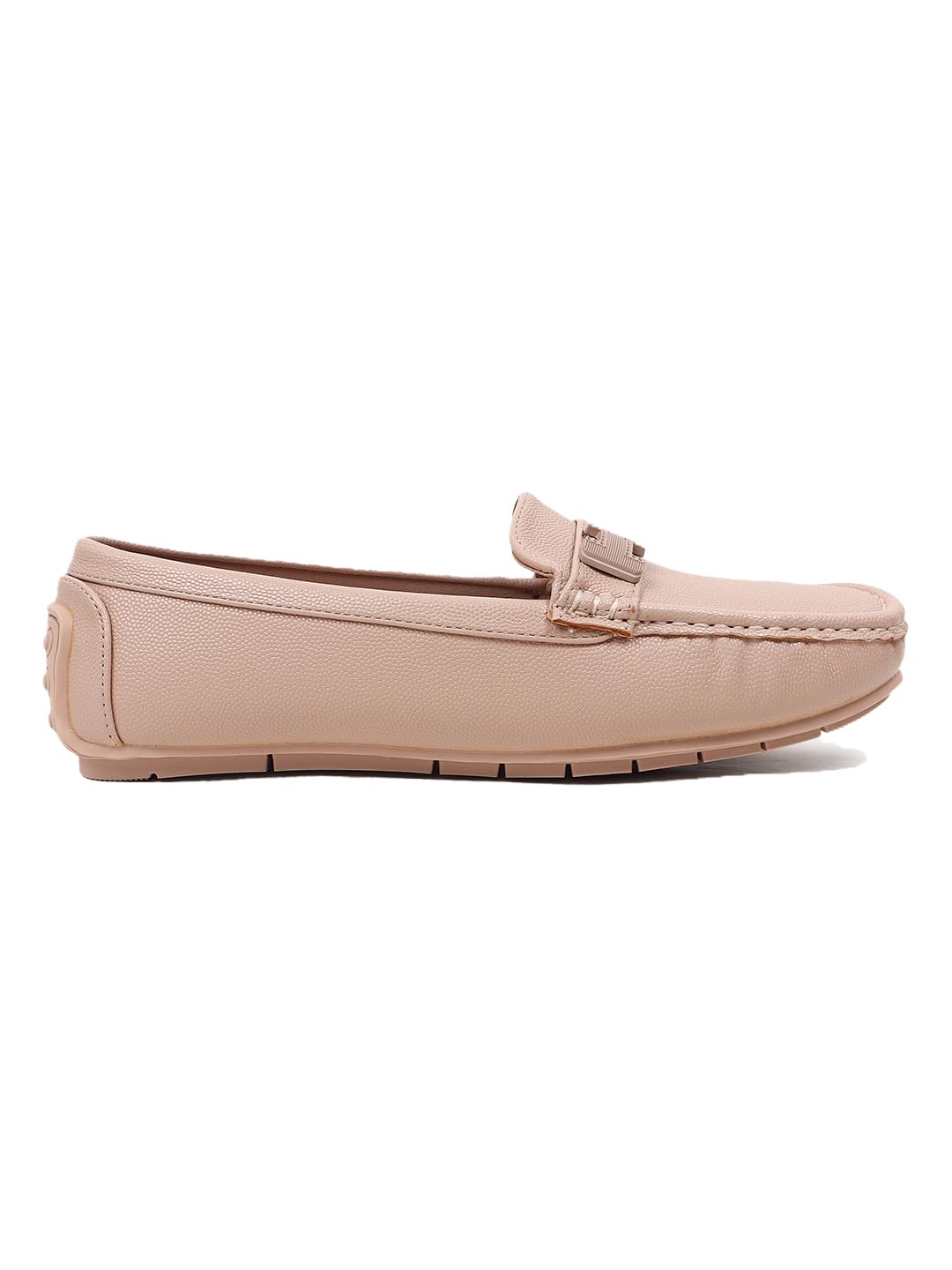 Women’s Textured Loafers – Classic Slip-On and Flexible Anti-Skid Sole-image-41