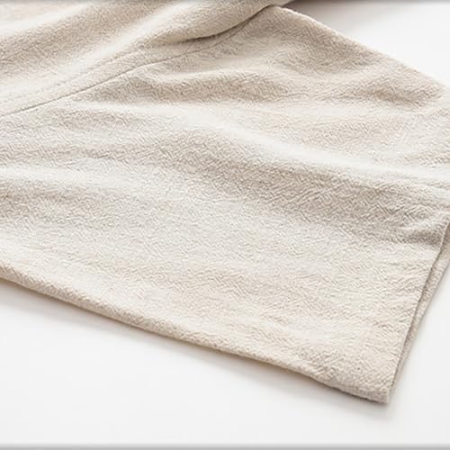 Chemise décontractée en coton et lin idéale pour les soirées d'été - 6