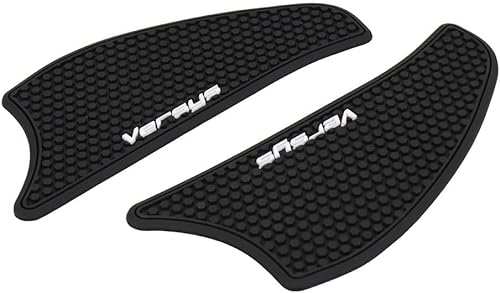 Motorcycle Fuel Tank Gasket Black Motorcycle Non-Slip Side Fuel Tank Stickers Waterproof Pad for Kawasaki V-er-sys 1000 2016 2021 2020 2019 2018 2017