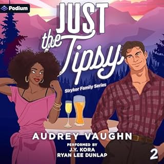 Just the Tipsy Audiolibro Por Audrey Vaughn arte de portada