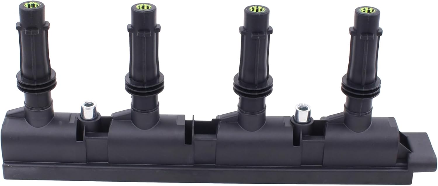 MOTOKU Ignition Coil and Spark Plugs for Chevrolet Cruze Sonic Trax Buick Encore ELR 1.4