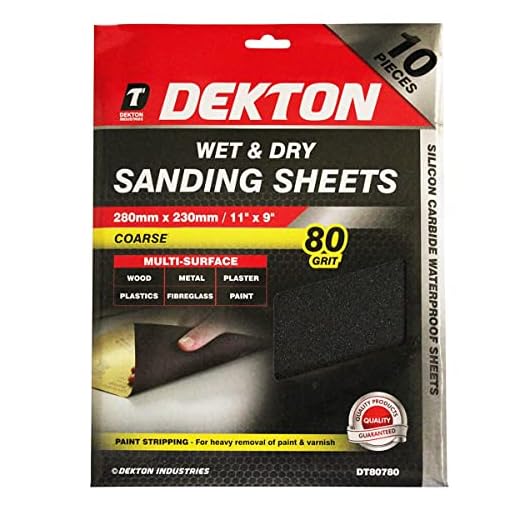 Dekton 10PC Wet & Dry Sanding Sheets
