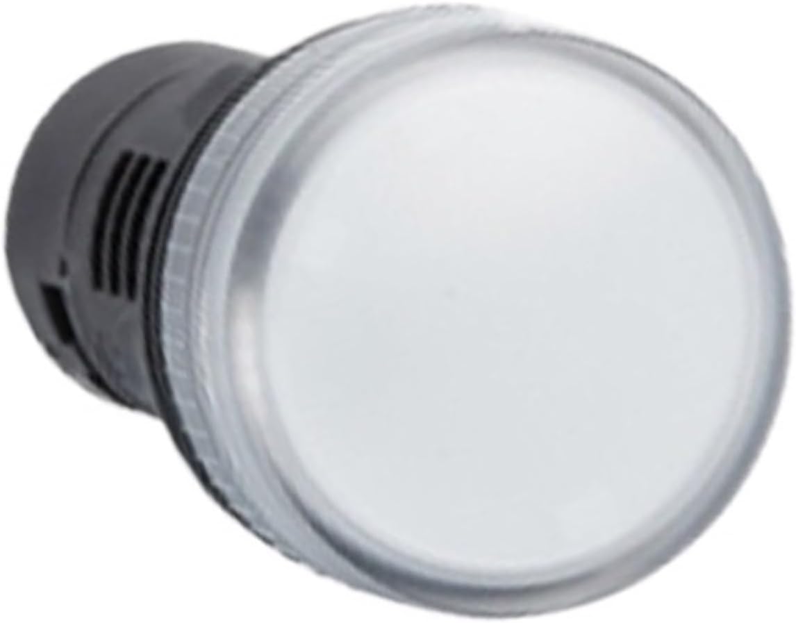 Indicator Light XB2BVF1LC White 110V for Industrial Automation Provides Visual Signal Display