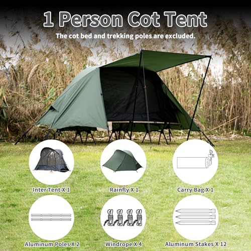 TENPLAY Carpa Camping Ligera para 1 Persona miniatura 2