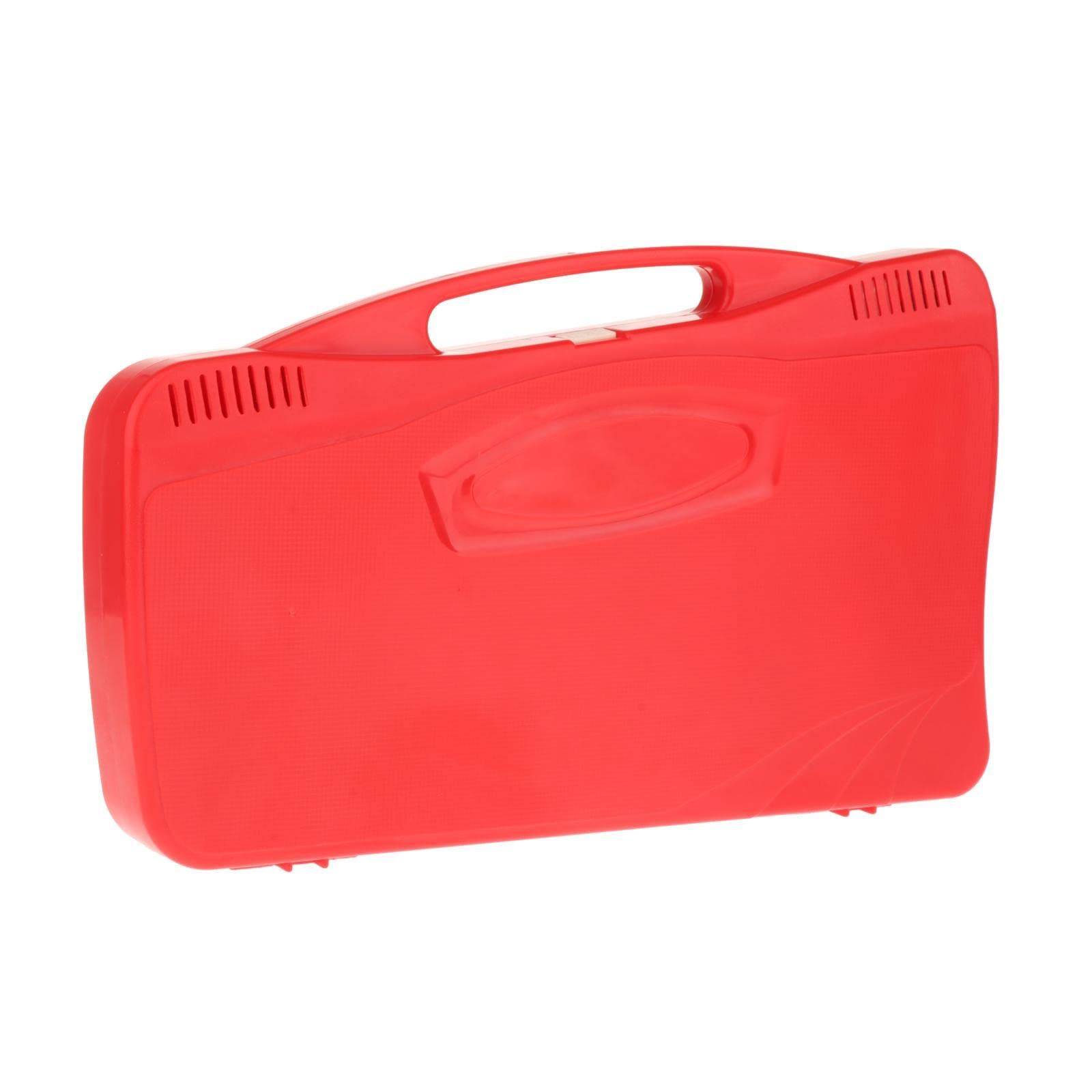 LOVIVER Xilófono de 25 Notas con Estuche para Principiantes Instrumentos de Percusión para Adultos en Edad Preescolar, Rojo