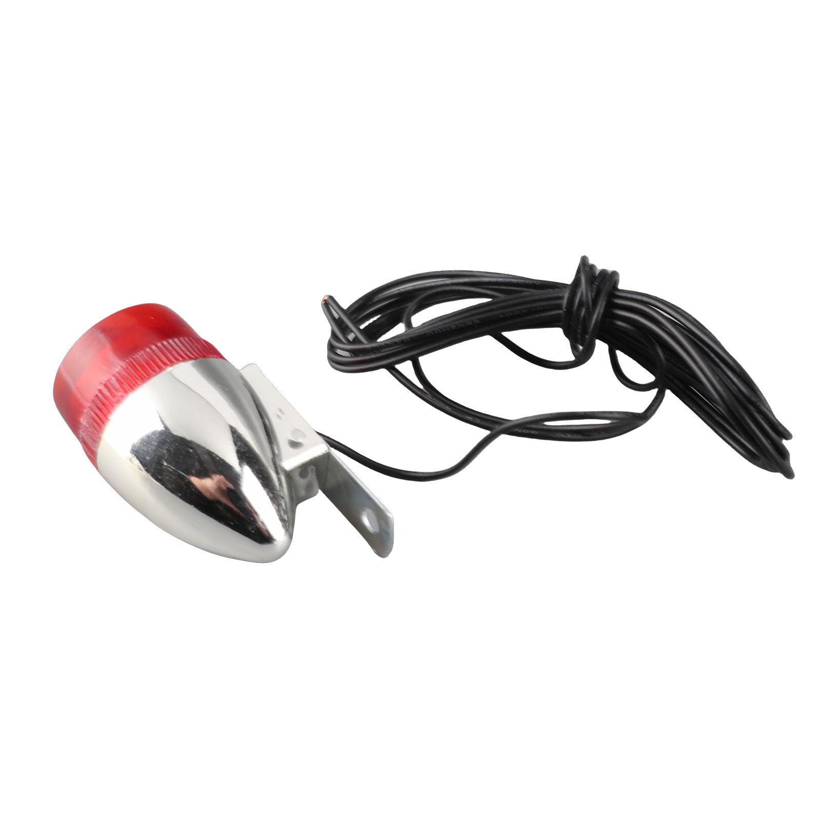 Ensemble de feux de vélo rétro, kit de feux arrière LED vintage avec générateur de 6 V – 3 W pour modification à faire soi-même, feux avant et arrière auto-alimentés pour la sécurité nocturne