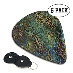 Lot de 6 médiators motif animal pour guitare acoustique, guitare électrique, basse, ukulélé – fins, moyens et épais. - Les Beatles, Paul McCartney, John Lennon, RIngo Starr, George Harrison Lot de 6 médiators motif animal pour guitare acoustique, guitare électrique, basse, ukulélé – fins, moyens et épais. – Image 2