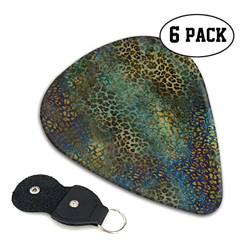 Lot de 6 médiators motif animal pour guitare acoustique, guitare électrique, basse, ukulélé – fins, moyens et épais. - Les Beatles, Paul McCartney, John Lennon, RIngo Starr, George Harrison Lot de 6 médiators motif animal pour guitare acoustique, guitare électrique, basse, ukulélé – fins, moyens et épais. – Image 3