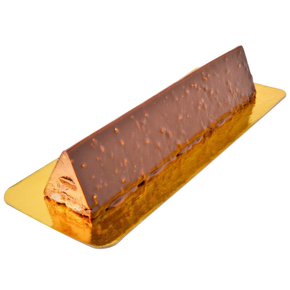 Ateco Molde rectangular y cubierta con fondo en forma de cono, acero inoxidable