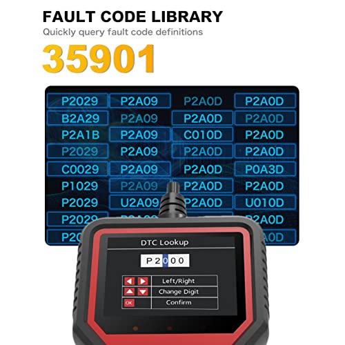V519 OBDII Diagnostic Vehicle Code Reader Upgraded Support Printing Functions for All OBD II Protoco