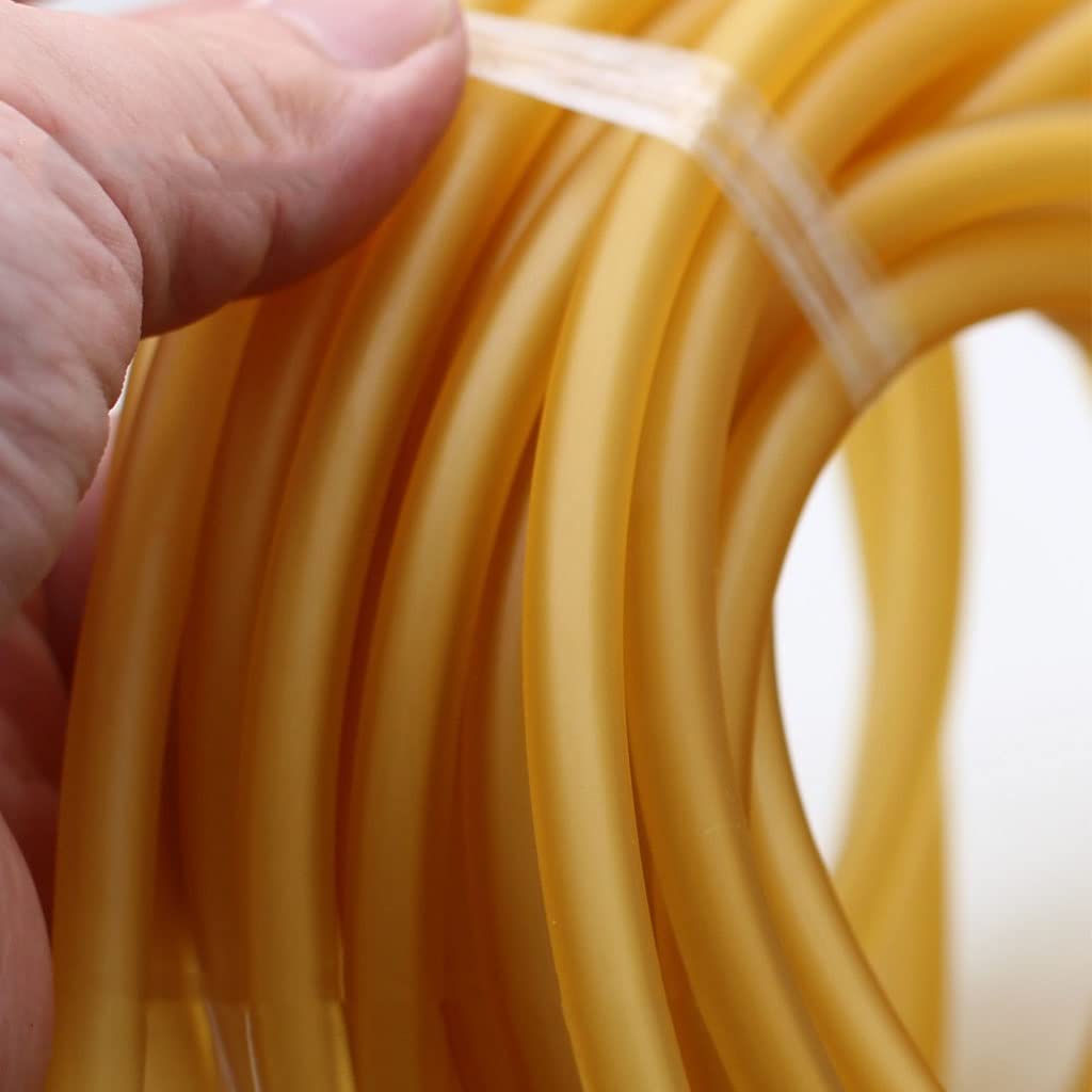 1 Stücke Latex Gummi Schlauch Innen Durchmesser 3mm Außen Durchmesser 7mm Hohe Elastische Gummi Band For Schleuder Fitness Yoga Ausbildung(3mmx7mm 5m)