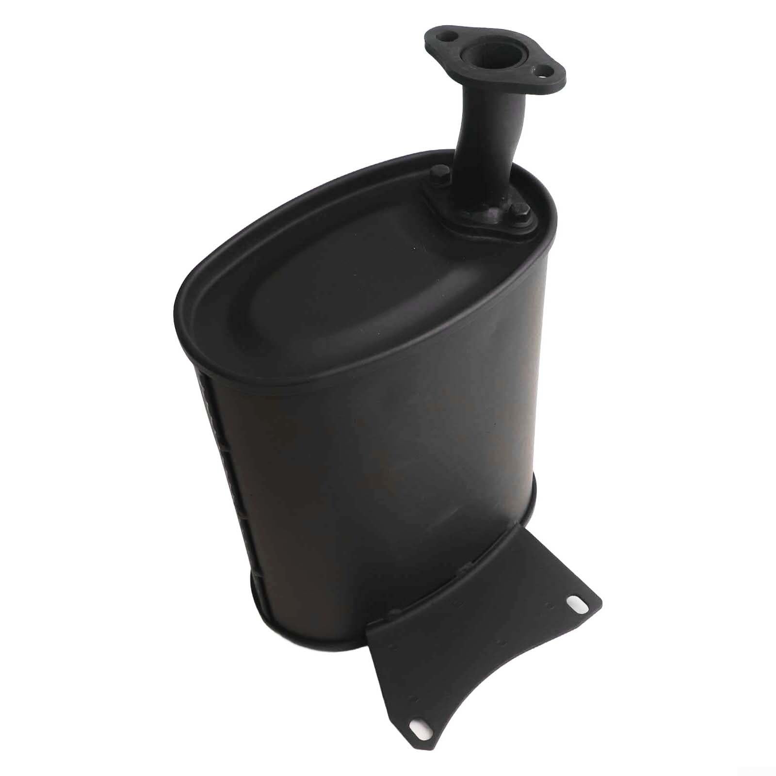 Silenciador generador de Metal Resistente para Honda GX340 GX390 y Predator 56170-56171 Negro de fácil Montaje Adecuado para Motores cortacésped de jardín