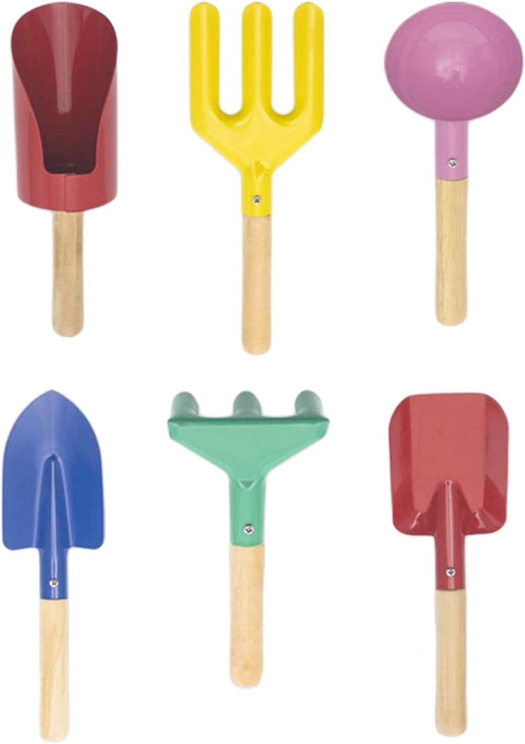 Gralara 6x Kids Gardening Tool Set Bonsai Transplanting Tool for Home Children Toy