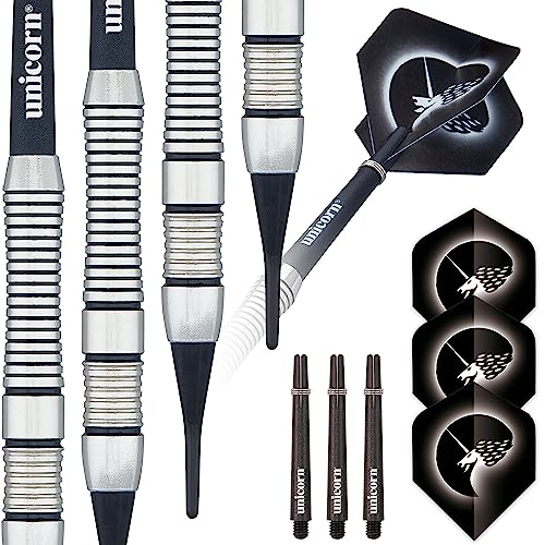 Unicorn Soft Tip Darts Set, Satinlux, 16 g