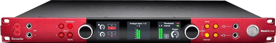 Amazon.com: Focusrite Red 8Line 58-in / 64-out Thunderbolt 3
