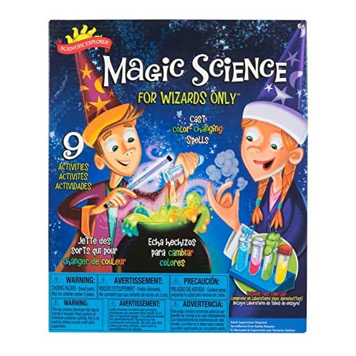 Scientific Explorer Scientific Explorer Magic Science for Wizards Only Kids Science Kit, A247