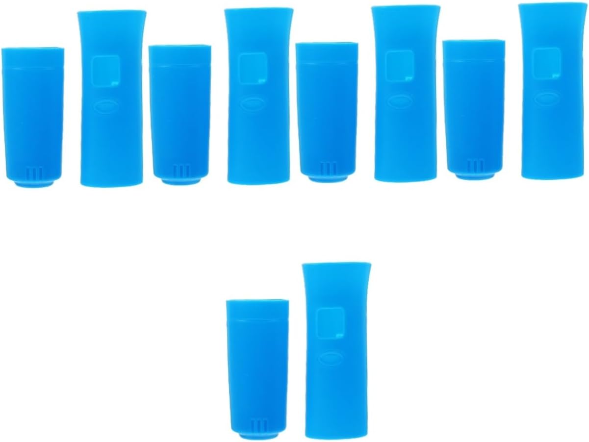 5sets Microphone Supplies Kit Easy to Use Silicone Full Cover for Mic Ktv Conference News Interviews