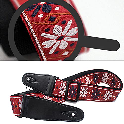 Anwangda Sangle de guitare, sangle de basse, sangle d’épaule de guitare, sangle de guitare, sangle d’épaule réglable en… - Les Beatles, Paul McCartney, John Lennon, RIngo Starr, George Harrison Anwangda Sangle de guitare, sangle de basse, sangle d'épaule de guitare, sangle de guitare, sangle d'épaule réglable en… – Image 6