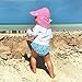 i play. Toddler Flap Sun Protection Swim Hat, Light Pink, 2T-4T