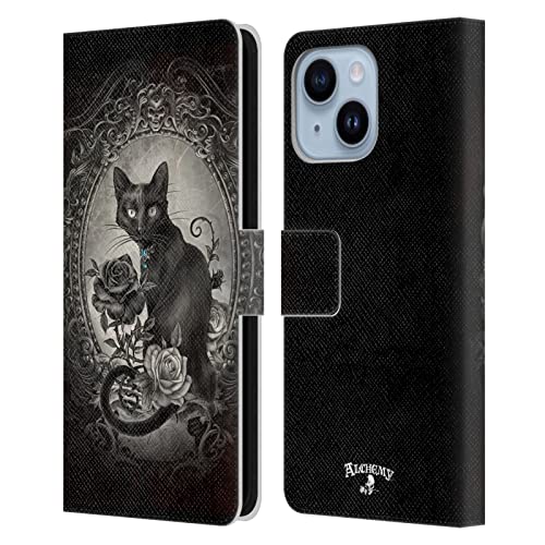 Étui Portefeuille en Cuir iPhone 14 Plus idéal pour vos sorties quotidiennes avec chats