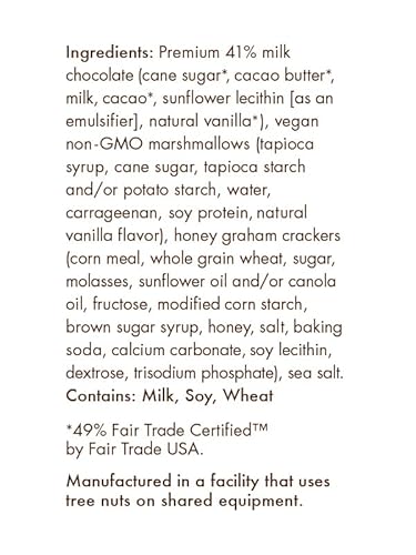 Chuao Chocolatier Oh My S'mores Milk Chocolate Bars | Gourmet Chocolate Marshmallow Graham Cracker Artisan European No Preservatives | For Gift Baskets, Christmas, Valentines Day, Gifts For Women, Men, Birthday, Thank You, Care Package | 4 Pack #TOP3