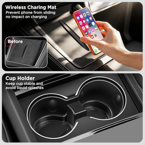 Image of 10PCS Console Organizer for Tesla Model YL Accessories 2026 6 Seat
