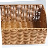 DOITOOL cesta de almacenamiento cesta de mimbre bocadillo cocina cestos almacenaje