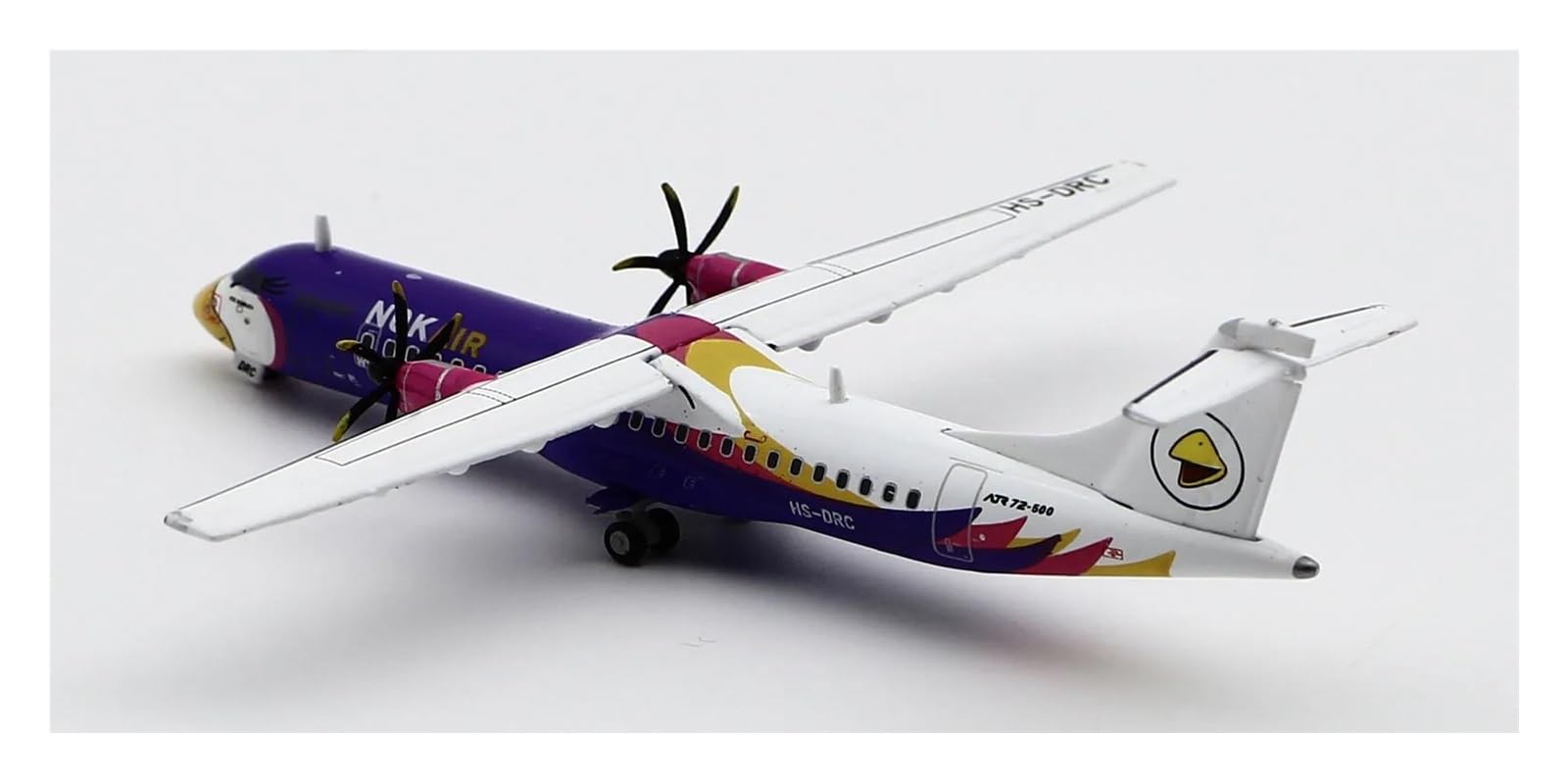 Maquette d'avion Nok Air ATR 72-500 LH4256 Wings 1:400 | Avion miniature métal moulé sous pression