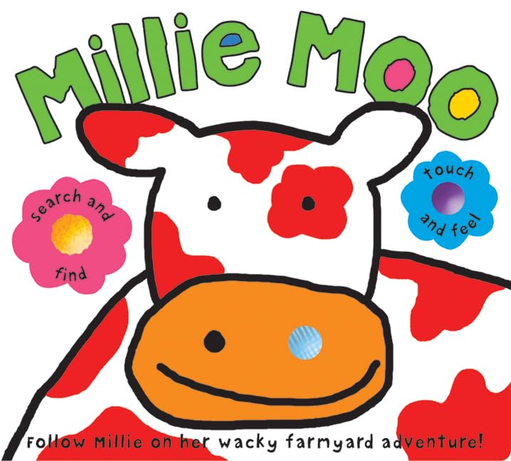 Millie Moo (Touch and Feel Picture Books) Board book – November 5, 2005