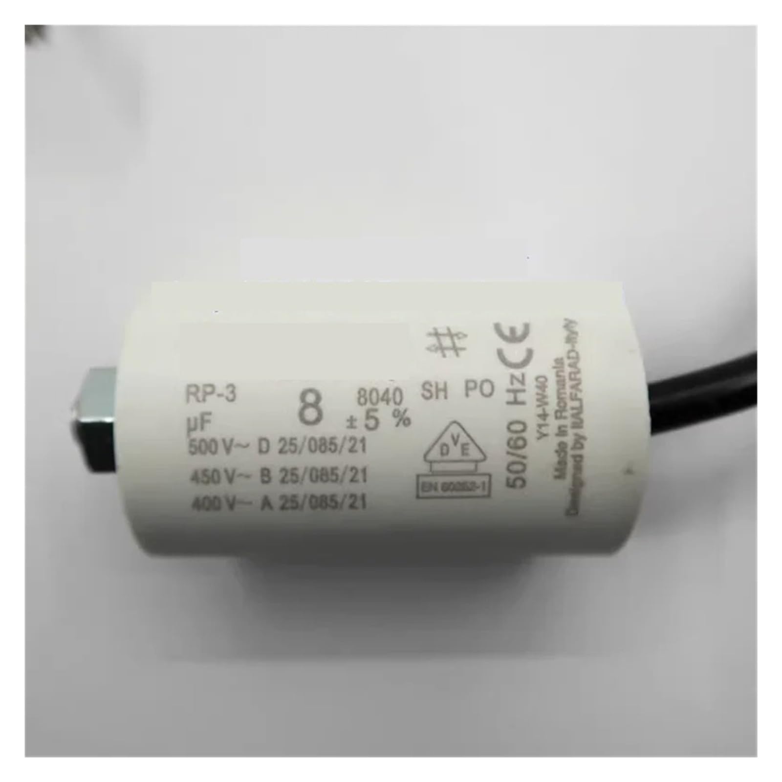 KSZHZYMGX RP-3 8UF 400V 450V 500V capacitor