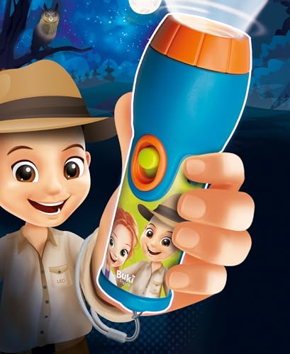 Buki 6340 - Kinder-Taschenlampe mit augenschonendem LED-Licht | Sicher, leicht & ideal für kleine Entdecker ab 3 Jahren