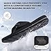 Men's Orthopedic Supportive Flip Flops: Leisure Plantar Fasciitis Arch Support Flat Feet High Arch Fashion Sandal, Casual Summer Travel Camping Beach Outdoor Gowalk Shopping Home Slippers Black Size 9