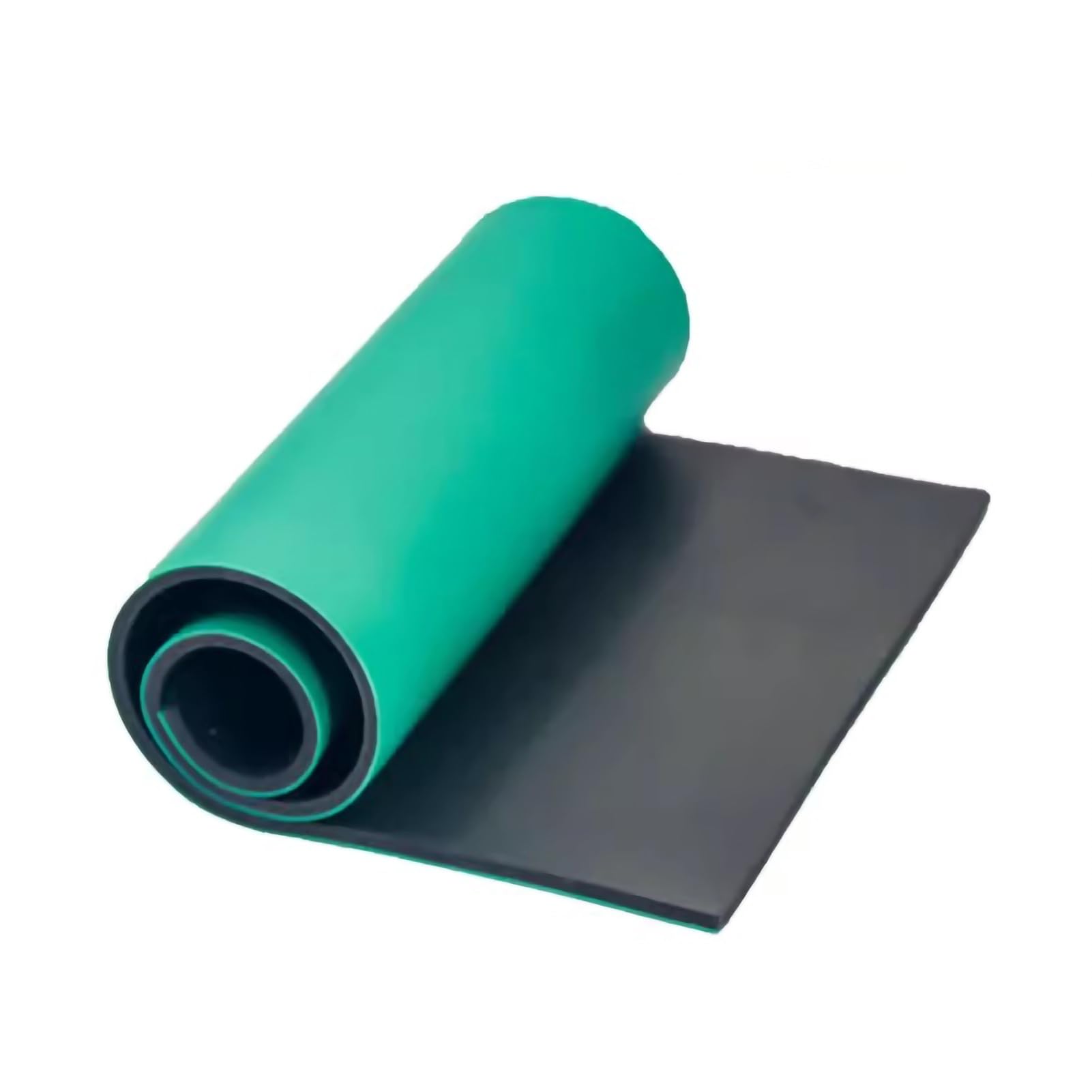 Aioneer Esd High Temperature Rubber Table Mat, Desktop Anti-Static Soldering Mat, Green Rubber Roll Electrostatic Discharge Protection For Circuit Phone Pc Tablet-3mm Thick-0.6x10m