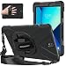 BRAECNstock Galaxy Tab S3 9.7 Case Cover Hybrid Protective Shield Case Cover w/Palm Hand Strap/Shoulder Strap/Kickstand for Samsung Galaxy Tab S3 9.7 T820 Case (Black/Black)