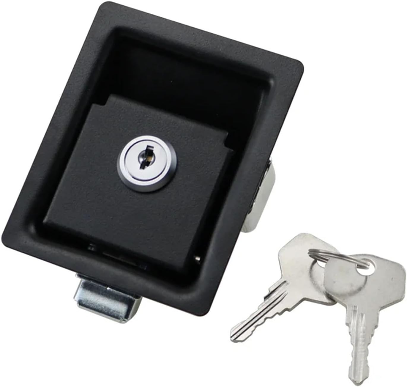 Door Lock Control Cabinet Embedded Panel 1Pcs(with Lock)