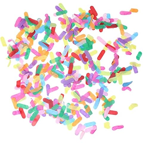 Honbay 50g Colorful Paper Confetti Cover