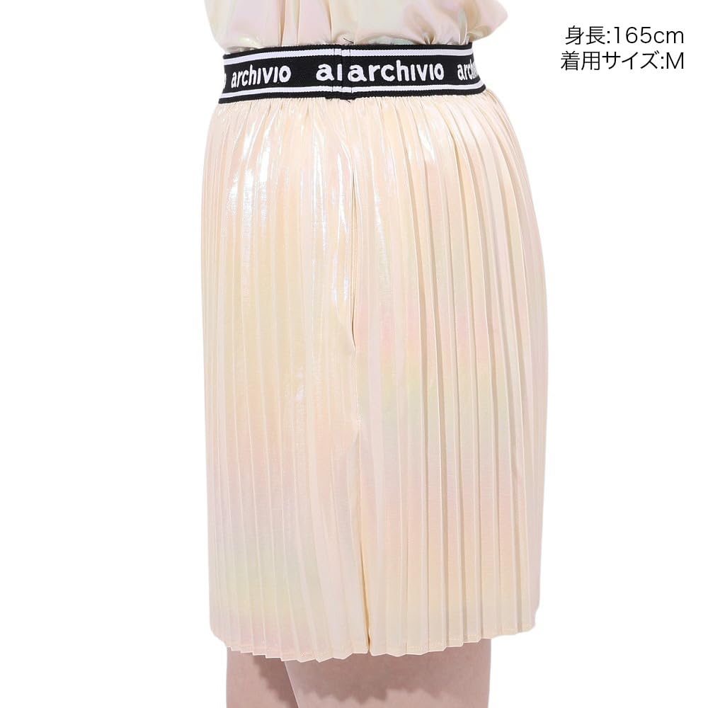 (美品)アルチビオarchivio ノースリーブベージュ・スカート サイズ38 美品)アルチビオarchivio ノースリーブベージュ・スカート