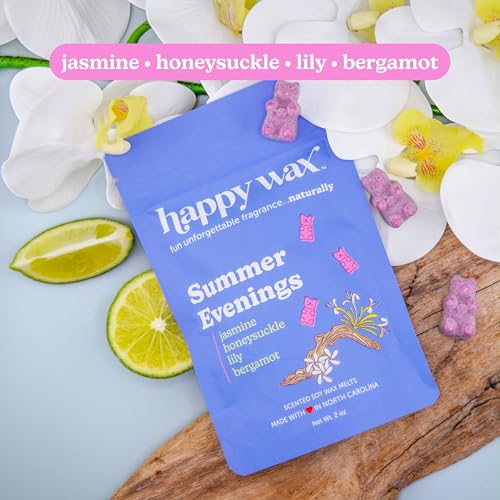 Image of Happy Wax Scented Soy Wax Melts 6oz Variety Pack - Floral Mix
