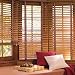 MH-LAMP Persianas Venecianas de Madera, Cortina Opaca Termica Aislante, Cortina para Salon...