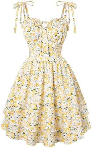 Scarlet Darkness Floral Mini Dress for Women Teens Summer 2026 Fa...