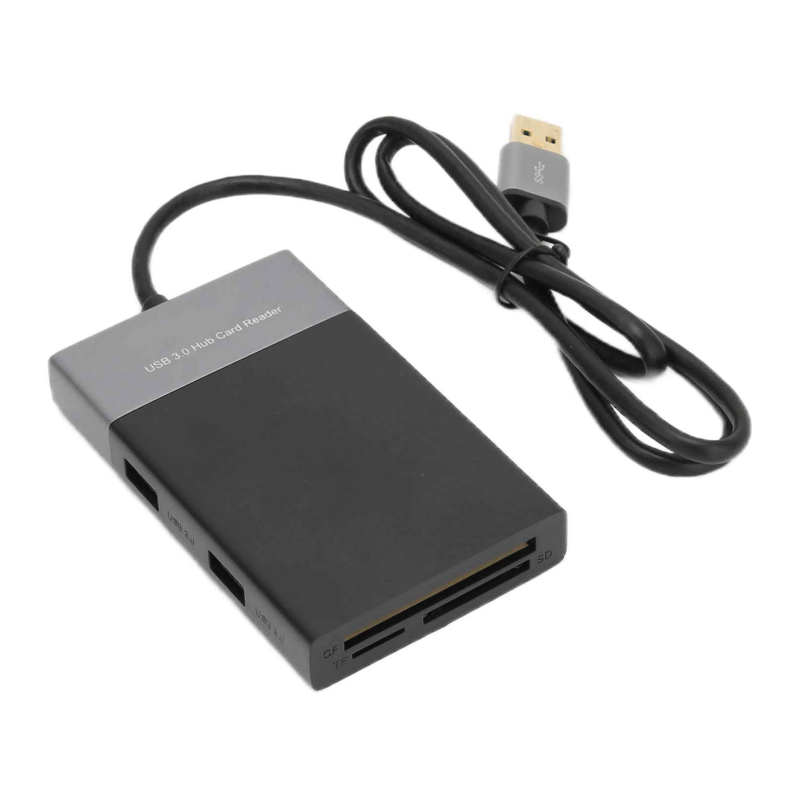 Bewinner XQD Lector de Tarjetas USB 3.0, Adaptador de Tarjeta de Memoria Multifunción 6 en 1 para CF/SD/microSD, Compatible con XP/7/8/10, Vista, OS X, Plug and Play para PC Portátil