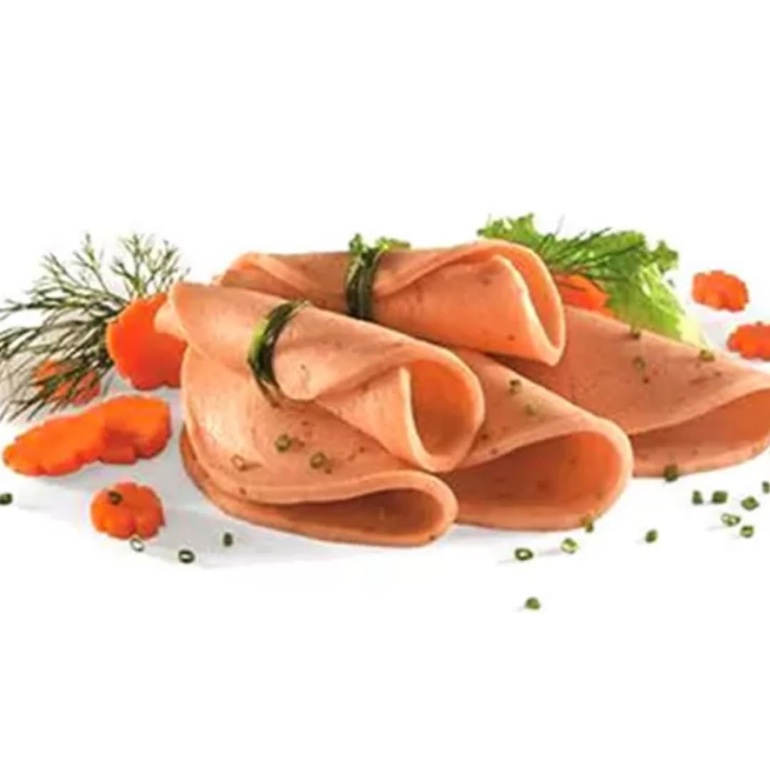 Fulya Geflügelwurst salami in Scheiben geschnittene Hühnersalami 200 Gramm x 4 STÜCK